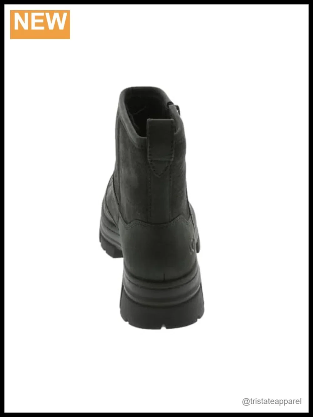 Waterproof Suede Leather Mid-Calf Fashion Boot with Zipper